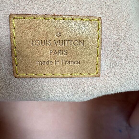 Louis Vuitton Damier Azur Propriano braided handles alcantara lining purse bag - Picture 9 of 16